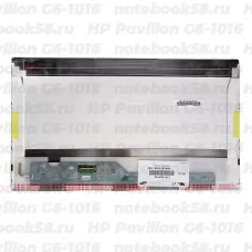 Матрица для ноутбука HP Pavilion G6-1016 (1366x768 HD) TN, 40pin, Матовая
