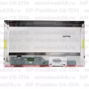 Матрица для ноутбука HP Pavilion G6-1314 (1366x768 HD) TN, 40pin, Матовая