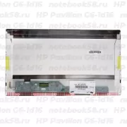 Матрица для ноутбука HP Pavilion G6-1d16 (1366x768 HD) TN, 40pin, Матовая