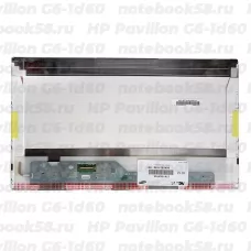 Матрица для ноутбука HP Pavilion G6-1d60 (1366x768 HD) TN, 40pin, Матовая