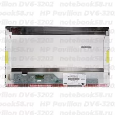 Матрица для ноутбука HP Pavilion DV6-3202 (1366x768 HD) TN, 40pin, Матовая