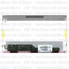 Матрица для ноутбука HP Pavilion G6-2116nr (1366x768 HD) TN, 40pin, Глянцевая