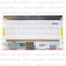 Матрица для ноутбука HP Pavilion G6-2053sr (1366x768 HD) TN, 40pin, Глянцевая