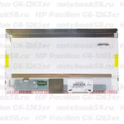 Матрица для ноутбука HP Pavilion G6-1263er (1366x768 HD) TN, 40pin, Глянцевая