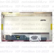 Матрица для ноутбука HP Pavilion G6-2023 (1366x768 HD) TN, 40pin, Глянцевая