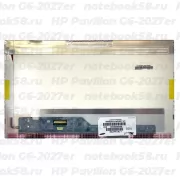 Матрица для ноутбука HP Pavilion G6-2027er (1366x768 HD) TN, 40pin, Глянцевая