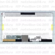 Матрица для ноутбука HP Pavilion G6-2011 (1366x768 HD) TN, 40pin, Матовая