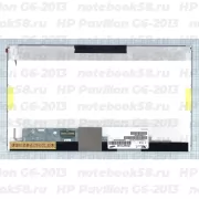 Матрица для ноутбука HP Pavilion G6-2013 (1366x768 HD) TN, 40pin, Матовая