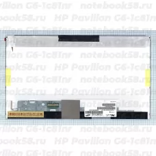 Матрица для ноутбука HP Pavilion G6-1c81nr (1366x768 HD) TN, 40pin, Матовая