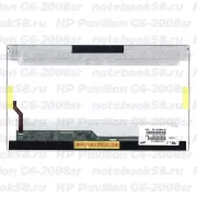 Матрица для ноутбука HP Pavilion G6-2008sr (1366x768 HD) TN, 40pin, Глянцевая