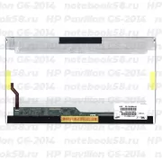 Матрица для ноутбука HP Pavilion G6-2014 (1366x768 HD) TN, 40pin, Глянцевая