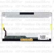 Матрица для ноутбука HP Pavilion G6-2027sr (1366x768 HD) TN, 40pin, Глянцевая