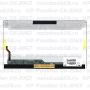 Матрица для ноутбука HP Pavilion G6-2063 (1366x768 HD) TN, 40pin, Глянцевая