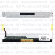 Матрица для ноутбука HP Pavilion G6-1265 (1366x768 HD) TN, 40pin, Глянцевая