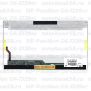 Матрица для ноутбука HP Pavilion G6-1329er (1366x768 HD) TN, 40pin, Глянцевая