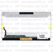 Матрица для ноутбука HP Pavilion G6-1c00 (1366x768 HD) TN, 40pin, Глянцевая