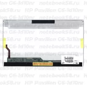 Матрица для ноутбука HP Pavilion G6-1d10nr (1366x768 HD) TN, 40pin, Глянцевая