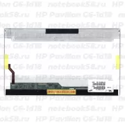 Матрица для ноутбука HP Pavilion G6-1d18 (1366x768 HD) TN, 40pin, Глянцевая