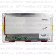 Матрица для ноутбука HP Pavilion G6-2027sr (1366x768 HD) TN, 40pin, Глянцевая