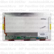 Матрица для ноутбука HP Pavilion G6-2053er (1366x768 HD) TN, 40pin, Глянцевая