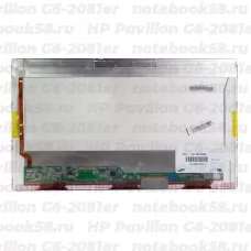 Матрица для ноутбука HP Pavilion G6-2081er (1366x768 HD) TN, 40pin, Глянцевая