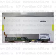 Матрица для ноутбука HP Pavilion G6-2048 (1366x768 HD) TN, 40pin, Глянцевая