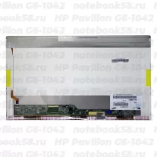 Матрица для ноутбука HP Pavilion G6-1042 (1366x768 HD) TN, 40pin, Глянцевая