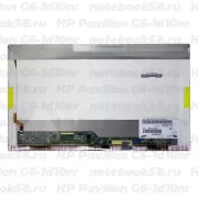 Матрица для ноутбука HP Pavilion G6-1d10nr (1366x768 HD) TN, 40pin, Глянцевая