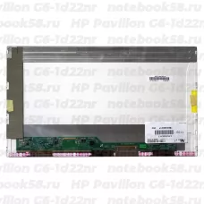 Матрица для ноутбука HP Pavilion G6-1d22nr (1366x768 HD) TN, 40pin, Матовая