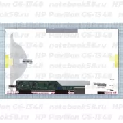 Матрица для ноутбука HP Pavilion G6-1348 (1366x768 HD) TN, 40pin, Матовая