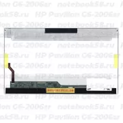 Матрица для ноутбука HP Pavilion G6-2006sr (1366x768 HD) TN, 40pin, Глянцевая