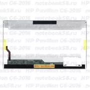 Матрица для ноутбука HP Pavilion G6-2016 (1366x768 HD) TN, 40pin, Глянцевая