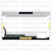 Матрица для ноутбука HP Pavilion G6-2018 (1366x768 HD) TN, 40pin, Глянцевая