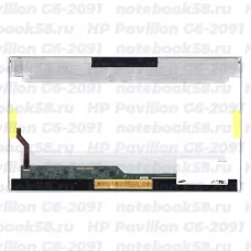 Матрица для ноутбука HP Pavilion G6-2091 (1366x768 HD) TN, 40pin, Глянцевая