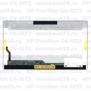 Матрица для ноутбука HP Pavilion G6-1072 (1366x768 HD) TN, 40pin, Глянцевая