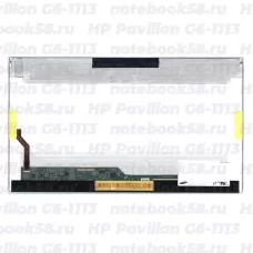 Матрица для ноутбука HP Pavilion G6-1113 (1366x768 HD) TN, 40pin, Глянцевая