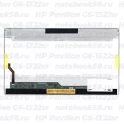 Матрица для ноутбука HP Pavilion G6-1322sr (1366x768 HD) TN, 40pin, Глянцевая