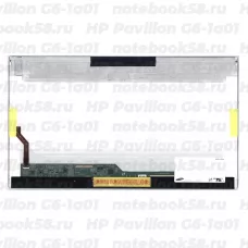 Матрица для ноутбука HP Pavilion G6-1a01 (1366x768 HD) TN, 40pin, Глянцевая