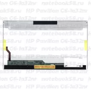 Матрица для ноутбука HP Pavilion G6-1a32nr (1366x768 HD) TN, 40pin, Глянцевая