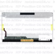 Матрица для ноутбука HP Pavilion G6-1d10nr (1366x768 HD) TN, 40pin, Глянцевая
