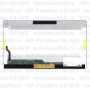 Матрица для ноутбука HP Pavilion G6-1d11 (1366x768 HD) TN, 40pin, Глянцевая