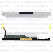 Матрица для ноутбука HP Pavilion G6-1d34 (1366x768 HD) TN, 40pin, Глянцевая