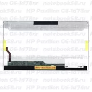 Матрица для ноутбука HP Pavilion G6-1d78nr (1366x768 HD) TN, 40pin, Глянцевая