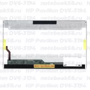 Матрица для ноутбука HP Pavilion DV6-3194 (1366x768 HD) TN, 40pin, Глянцевая