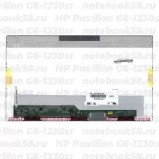 Матрица для ноутбука HP Pavilion G6-1230sr (1366x768 HD) TN, 40pin, Матовая