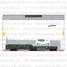 Матрица для ноутбука HP Pavilion G6-1c87nr (1366x768 HD) TN, 40pin, Матовая