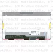 Матрица для ноутбука HP Pavilion G6-1a35 (1366x768 HD) TN, 40pin, Глянцевая