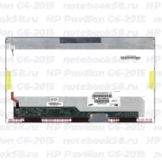 Матрица для ноутбука HP Pavilion G6-2015 (1366x768 HD) TN, 40pin, Матовая