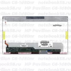 Матрица для ноутбука HP Pavilion G6-1d80nr (1366x768 HD) TN, 40pin, Матовая