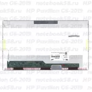 Матрица для ноутбука HP Pavilion G6-2019 (1366x768 HD) TN, 40pin, Глянцевая